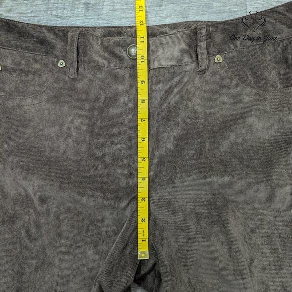 New Directions Straight Leg Corduroy Pants Size 12 - Picture 4 of 6